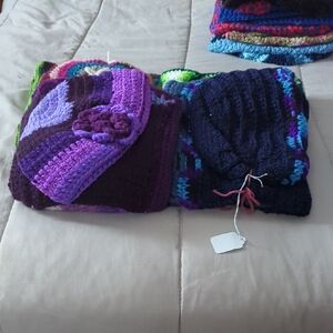 Handcrafted Purple Crochet Hat